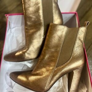 Vince Camuto Britsy Bronze leather 9.5